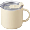 Nelou Vacuum Insulated Cup 14 fl oz Cream Handle Ceramic-Lined Interior - Product view